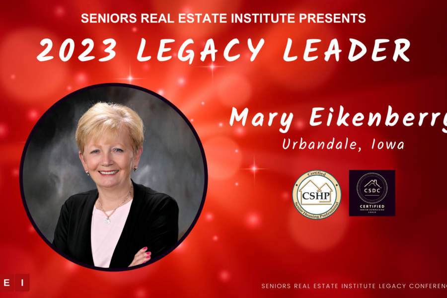 Mary Eikenberry, Legacy Leader 2023